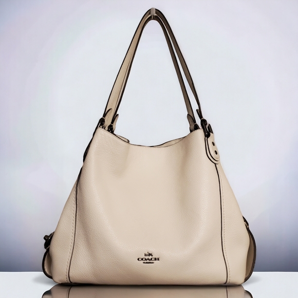 Coach Edie Shoulder Bag 31 With Star Rivets - Picture 2 of 10